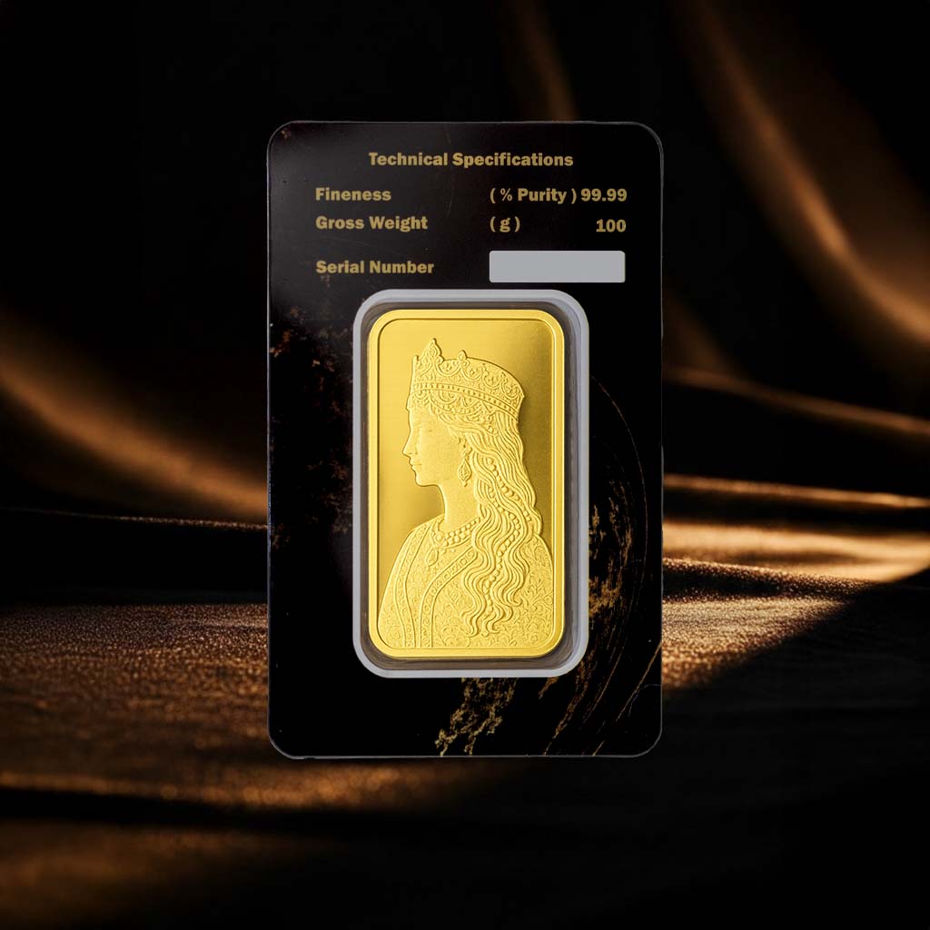 100 Grams Al Sultana Gold Bar